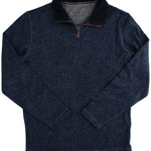 XXL Weatherproof Vintage 1/2 Zip Pullover. Denim Blue.